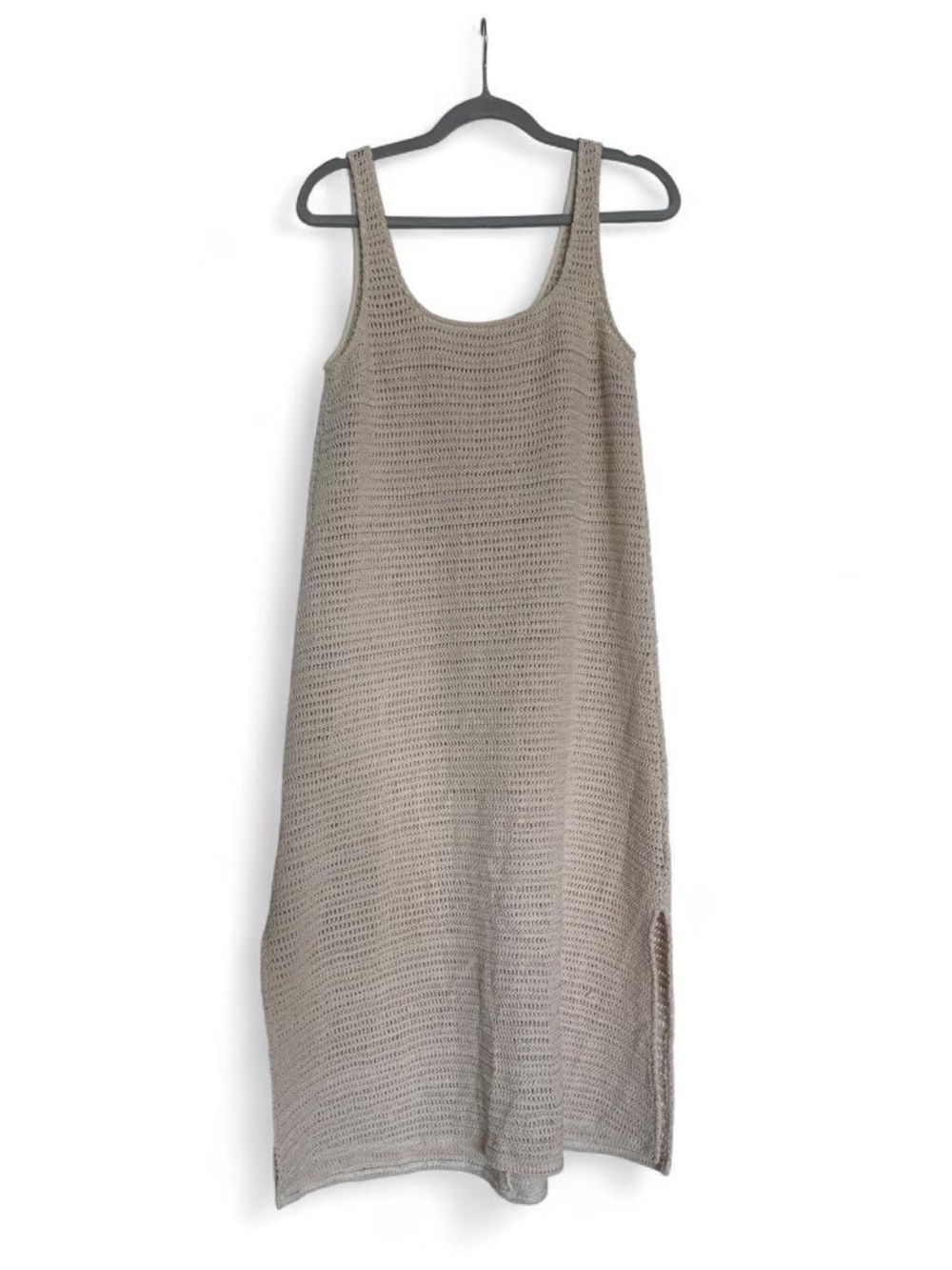 Mister Zimi Sleeveless Knit Midi Dress - Taupe